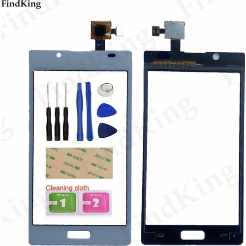 High Quality 4.3"Touch Screen For LG Optimus L7 P700 P705 P708 Touch Screen Digitizer Sensor Outer Front Glass Lens Panel