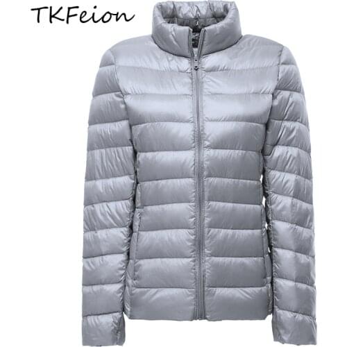 Plue Size 6XL 7XL Duck Down Jacket Women Ultra Light Down Jacket Feather Jacket Plus Womens Overcoat Windbreaker Coats 2020