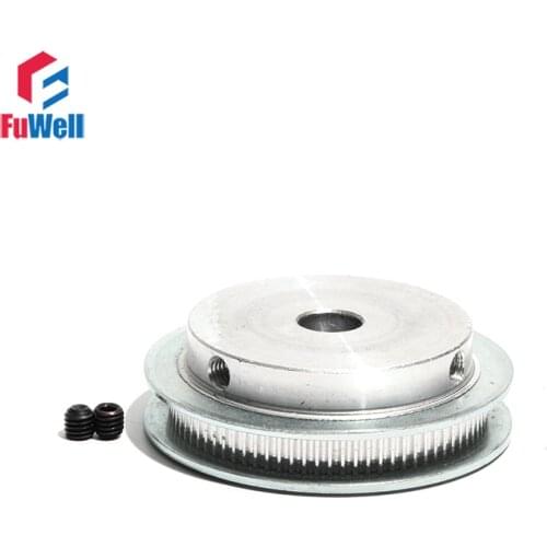 S2M 70Teeth Timing Pulley Aluminum Alloy Transmission Pulley 6/8/10/20/25mm Bore S2M-70T 7mm/11mm Belt Width Synchronous Wheel