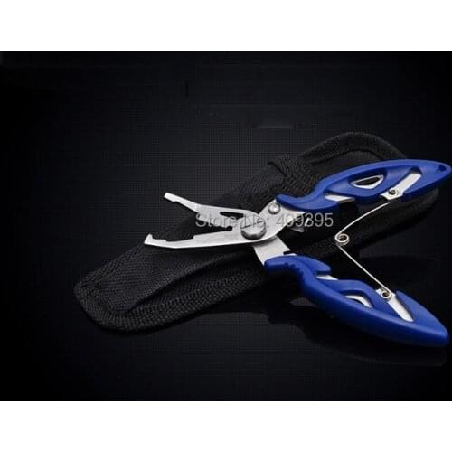1pc 12.5cm/53g Fishing pliers Fishing Tool Small Size With pliers bag Free shipping