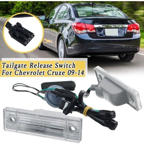 1 pc Trunk Release Switch With Licence Plate Lamp 9039465 For Chevrolet Cruze 2009 2010 2011 2012 2013 2014