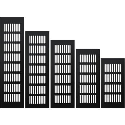 4Pcs/Set Aluminum Air Ventilator Grille Cover For Closet Shoe Air Conditioner home Vents Sheet Decor cover