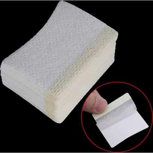 40/80PCS Eyelash Extension Patch Under Eye Pads Lash Cotton Eyelash Extension Patches Tips Sticker Wraps Disposable Makeup Tool