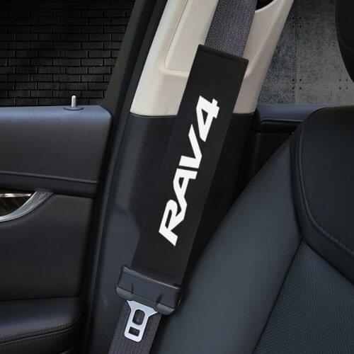 Car Styling Protect Shoulders Pads Case For Toyota RAV4 Auto Cover Stickers Accessories Car-Styling