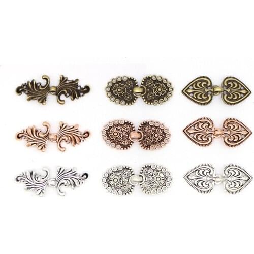 Shiny Crystal Cape Cloak Clasps Fasteners Buckle Brooch Clip Vintage Cardigan Collar Clips Holder