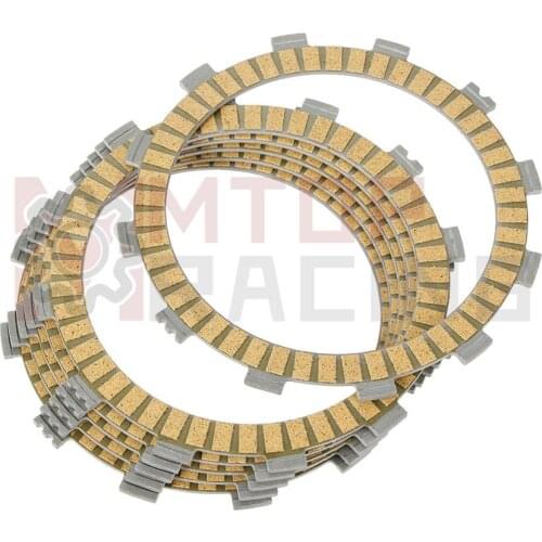 Clutch Friction Disc Plates For Yamaha XV400 Virago 1991-1994 XVS400 Drag Star 2000-2017 XV500 Virago 1983-2003 Clutch Sheets