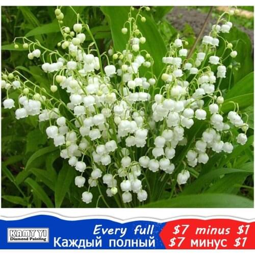 DIY 5D Diamond Painting Cross Stitch Flowers White Calla Lily Diamond Embroidery Canvas Painting Diamond Mosaic Rhinestones LK1