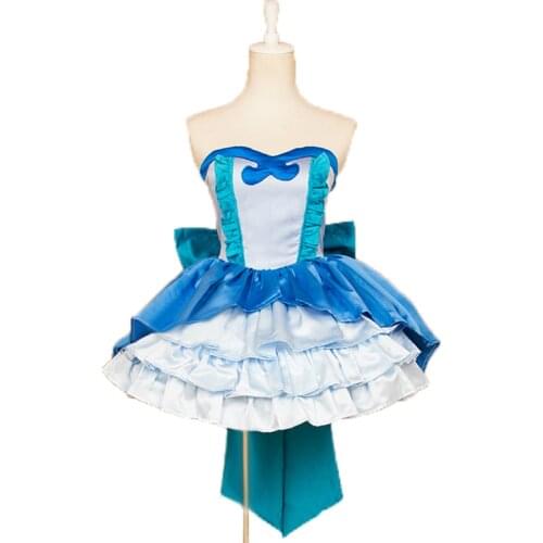 Melody Pichi Pichi Pitch Hanon Hosho Cosplay Costume with gloves