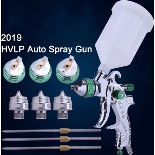 Paint Spray Gun HVLP Set 1.4mm 1.7mm 2.0mm Steel Nozzle Painting Car Art Artistic Nail Manicure Inkjet Tattoo Spraying Airbrush