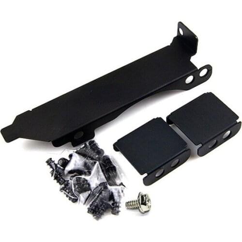 Dual Fans Mount Rack Cooling Heatsink Bracket for Graphics Video Car Mount Dual Cooling Fan Bracket Fan Connectors Screws