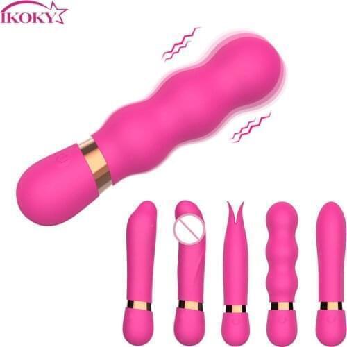 G Spot Massager Clitoris Stimulator Bullet Vibrator Sex Toys For Women AV Stick Dildo Vibrator Sex Shop