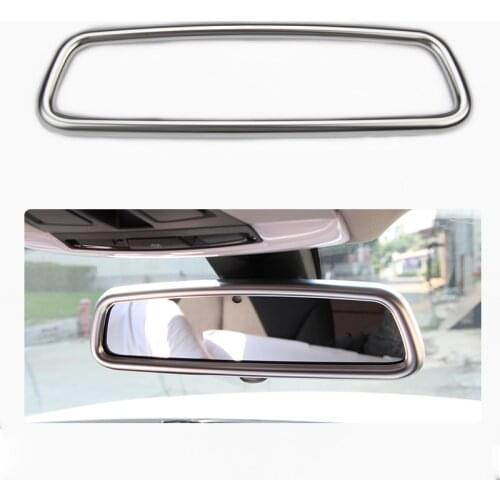 For Land Rover Discovery 4 Range Rover Sport Evoque Car Accessories ABS Chrome Interior Rearview Mirror Cover Trim