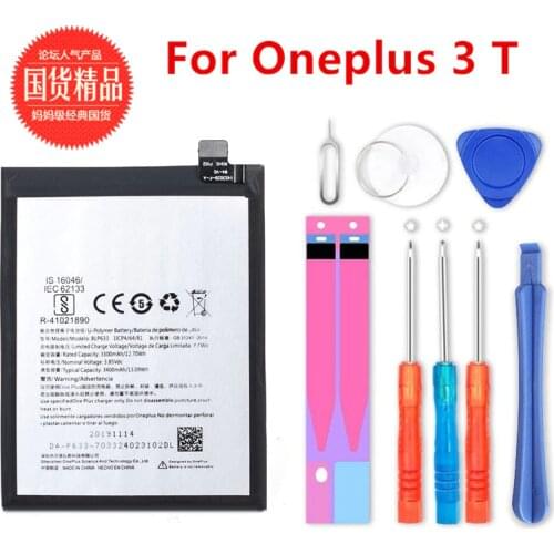 NEW BLP633 3400mAh Battery For Oneplus 3 T Phone Latest Battery Replacement+Tracking Number