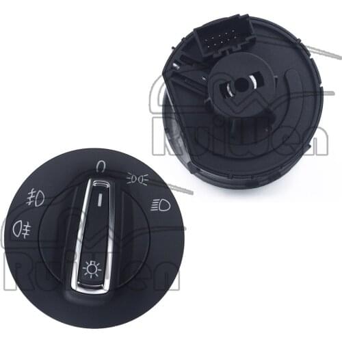For Volkswagen VW Carfter Golf 7 Seat Tarraco Tiguan Touran T-Roc headlight light Fog Lamp Switch 5G0941431B, 5G0 941 431B