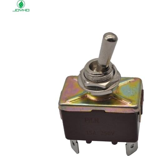 DC 12V / 20A Toggle Switch (ON-ON) Rocker Power Switch with 4 Bolt Pin - JOYHO