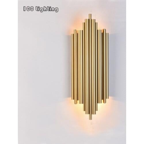 Modern Parlor Led Wall Light Indoor Lighting Bedroom Bedside Wall Sconce Aisle Corridor Wall Lamp Surface Mount 110/220V