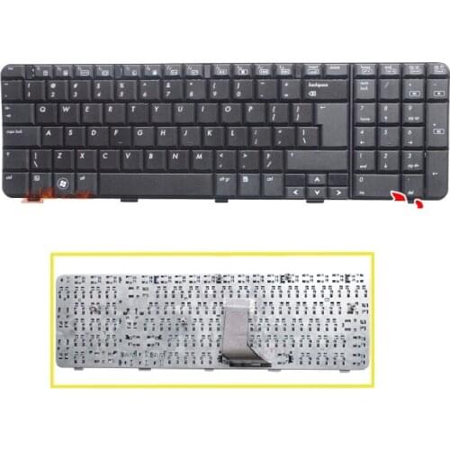 SSEA New laptop US Keyboard For HP Compaq CQ71 G71 G71T G71-329WM G71-333CA G71-333NR G71-339CA G71-340US G71-343US G71-345CL