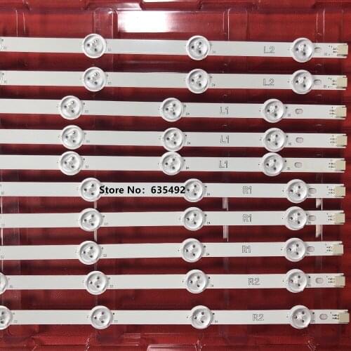 LED strip for LG 42LA620S 42LN570S 42LN5400 42LN5700 LED42M3500PDE 6916L-1214A 6916L-1215A 6916L-1216A 6916L-1217A 6916L-1120A