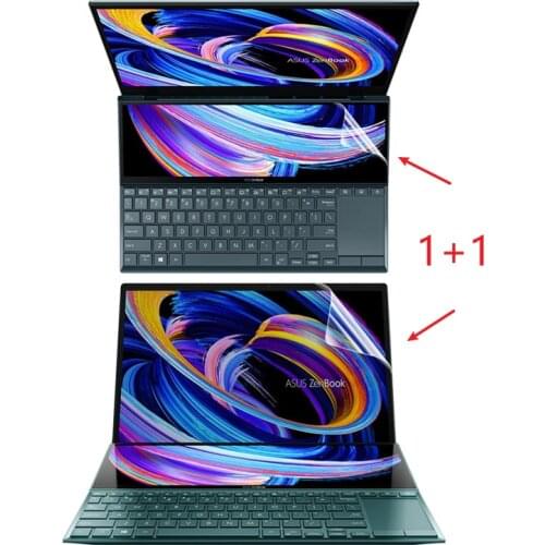 High Clear Screen Film LCD HD Screen Protector Cover For ASUS ZenBook Pro DUO 15 UX582LR UX582 14 UX482EA UX482EG UX482E UX482
