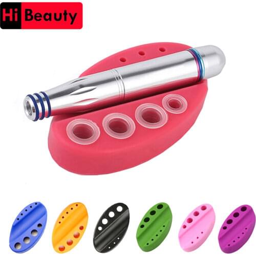 Oval Silicone Cover Standing Rack Tattoo Ink Cup Pigment Cup Tattoo Machine Pen Stand Holder For Tattoo Machine Accessories