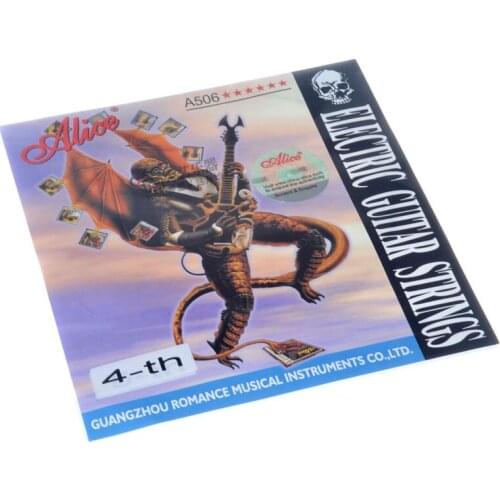 10pcs A506 Steel Core Nickel Wound Fourth D 4-th Electric Guitar Strings (.026 inch)