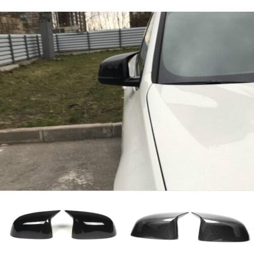 2014-2020 1 Pair Replacement Carbon Mirror Cover For Bmw X5 G05 X6 G06 X3 G01 X4 G02 ABS Mirror Cover X5 F15 X6 F16 X3 F25 F26