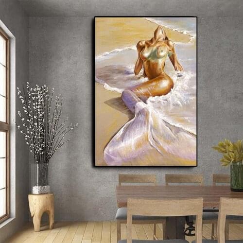 Diamond 5D DIY Sexy mermaid Art painting full drill diamond Paintings Home Wall Decor cross stitches Mosaic Diamond Embroidery