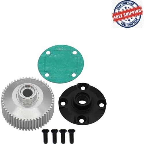 Hot Racing HR Hard Anodized Aluminum Differential Case for Team Associated DR10, Pro SC10 and Trophy Rat