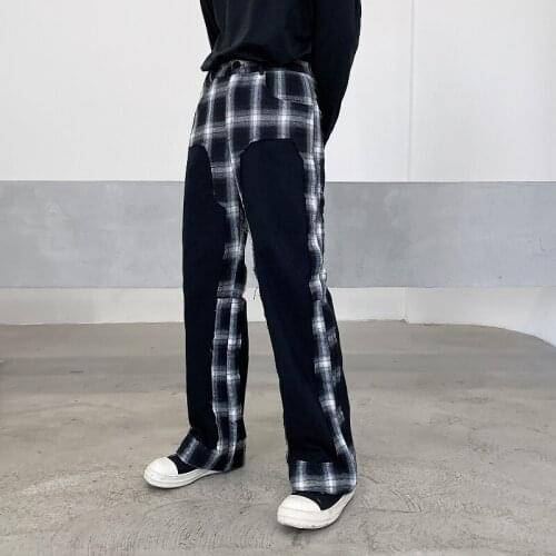 Мужские брюки в клетку EMAIGI China At AliExpress