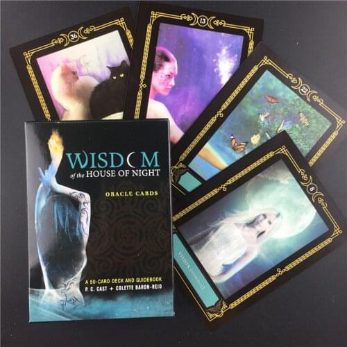 Oracle Tarot Cards wisdcm of the house of night Card Board Deck Games Palying Cards For Party Game