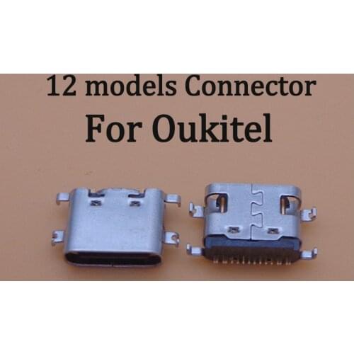 10pcs micro USB jack DC Charging Socket Port Connector power plug dock For oukitel k5 k7 / c13 c15 c17 k7 pro / u11 plus Power