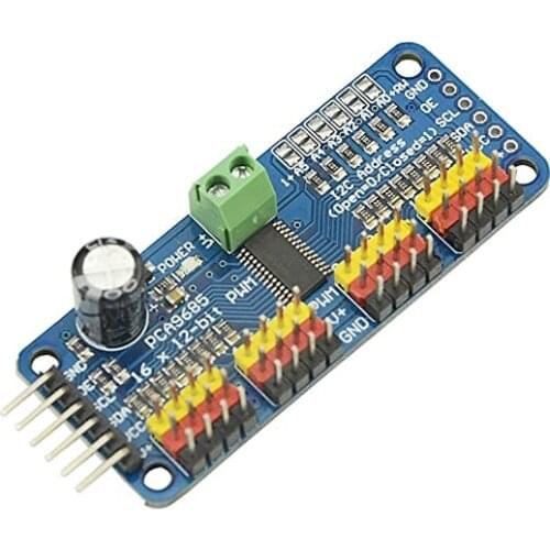 PCA9685 module 16 Channel 12-bit PWM/Servo Driver-I2C Interface for arduino or Raspberry Pi Shield Module Servo Shield