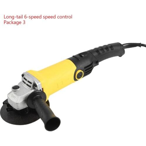 Power Tool Multifunctional Various Models To Choose 6-speed Adjustable Speed 115 Angle Grinder Household