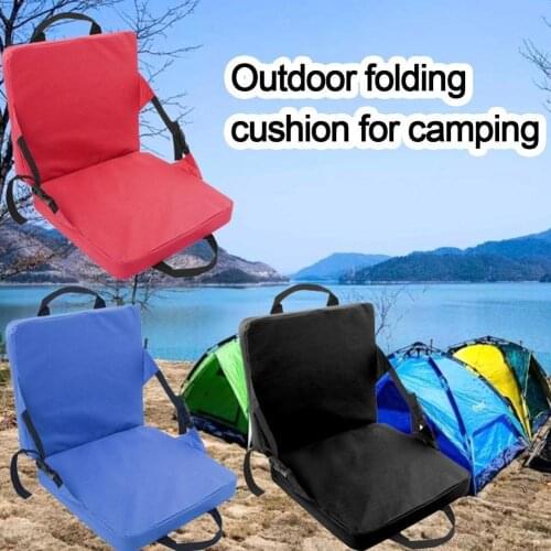 Canoe Kayak Seat Cushion Waterproof Stadium Chair With Comfortable Back Support For Hiking Camping Boating Fishing Accessories