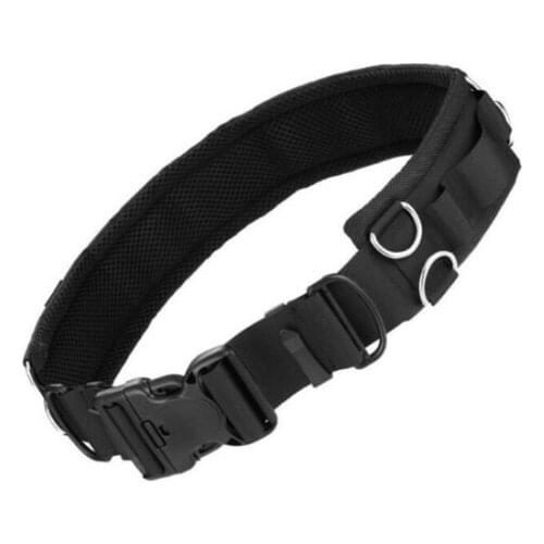 Camera Waist Belt Multi-functional Bundle Waistband Strap Belt with Hook Photography Belt Backpack Belt for SLR/DSLR Cam