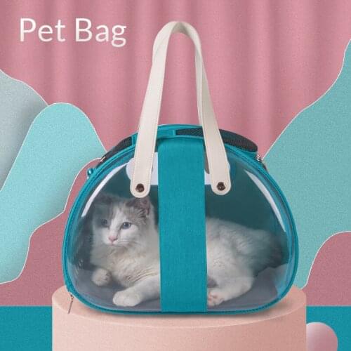 New Pet Bag Free Shipping Pet Backpack PVC Space Capsule Cat Bag Breathable Pet Out Portable Bag Foldable Pet Bag Dog Stuff