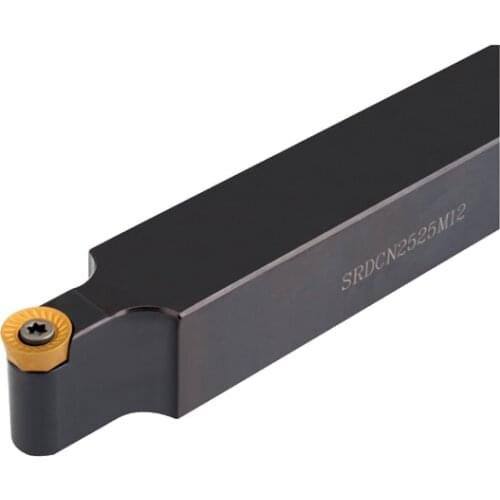 SRDCN2525M10 external Tu CNC Lrning Lathe Bar Tool Holder For RCGT10, Used onathe Machine