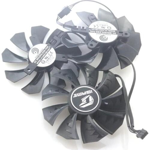 PLA09215B12H 12V 0.55A VGA Fan For iGame GTX1070 1080 RTX 2060 2070 2080 X Graphics Card Cooling Fan 4Wire 4Pin