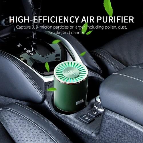 Air Purifier for Car Desktop Home Air Purifier Portable Air Purifier USB Charging Quiet Bedroom Air Cleaner Home Air Purifier
