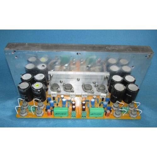 Hood 1969 12W+12W pure Class A power amplifier finished board, C1413A gold sealed tube, large filter capacitor, JCDQ4G