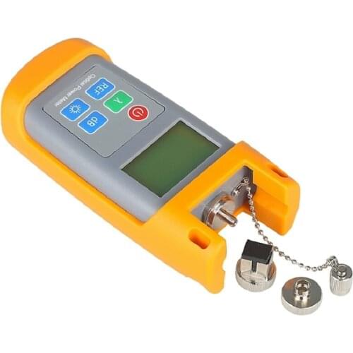 Mini AUA-7010 AUA-5026 Handheld OPM Fiber Optical Power Meter FTTH Test Tools Fiber Optical Cable Tester With FC SC Connector