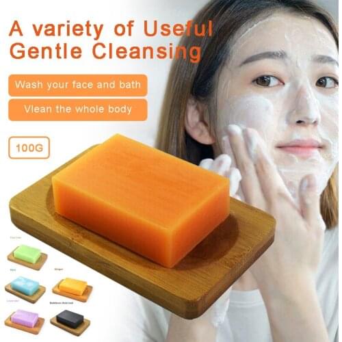 100g Kojic Acid Handmade Soap Bar Body Skin Bleaching Soap Skin Lightening Whitening Cleansing Repairing For Face Bath