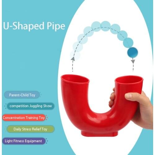 New Competitive Game Concentration Training Stress Relief Toy Anti-Stress Artifact U-Tube Stunt Ball Toy An Interesting New Toy
