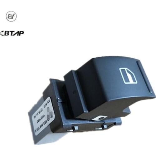 BTAP New Black Window Power Switch Fit For VW Polo 2011-2013 6RD959856B 6R0959856B 6R0 959 856 B Original Equipment Quality