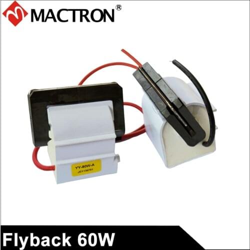 One Pair High Quality High Voltage Flyback Transformer For 60W Laser Power Supply