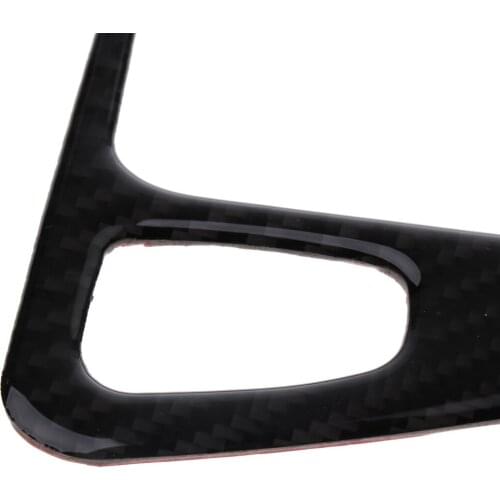 Carbon Fiber Gear Shift Knob Surround Panel For BMW E90 E92 E93 2005-2012