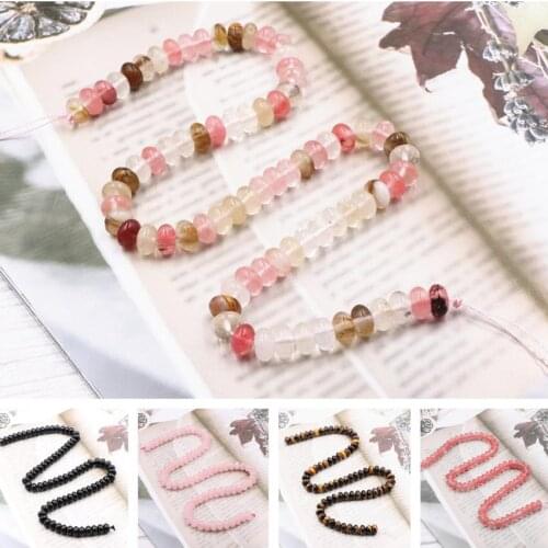 Mixed Natural Stone Loose Beads Tiger Eye Agates Lapis Lazuli Labradorite Watermelon Picasso Zoisite Opal DIY Jewelry 15" B163