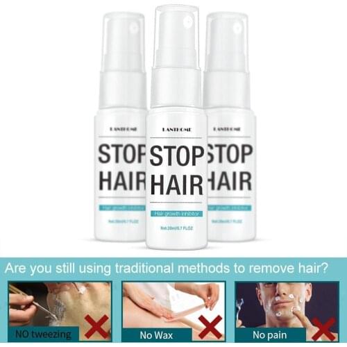 Hair removal Spray Prevents Hair Growth Inhibitor Reduce Hair Growth Whole Body Leg Body Armpit Hands Depilation