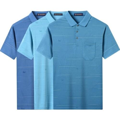 UETEEY Short Sleeve Polos For Men