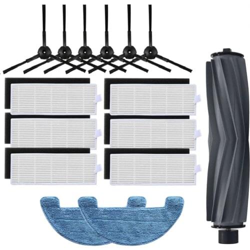 Robotic Vacuum Cleaner Parts Main Side Brush Hepa Filter for osoji dojosan 990 950 AMIBOT Animal H2O Conne OSOJI 950 990 680 870